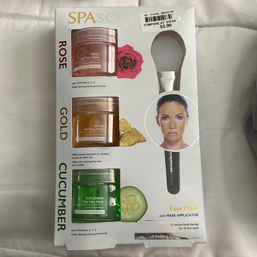 Spascript gel face mask